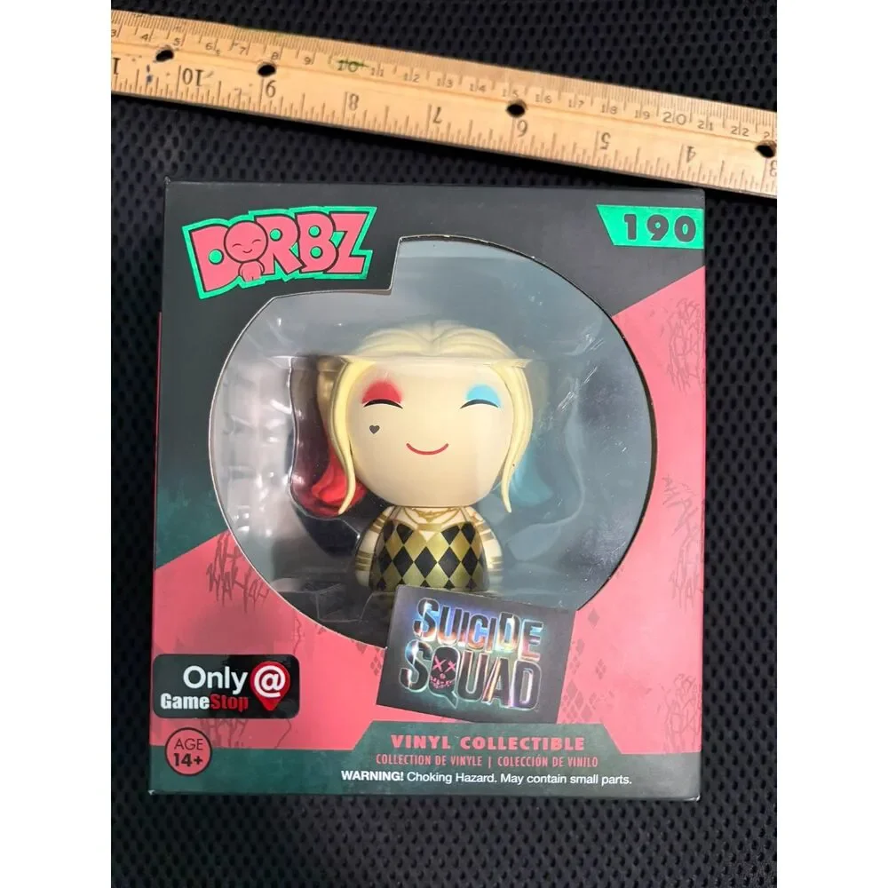 Funko Dorbz suicide squad Harley quinn vinyl fig gamestop exclusive